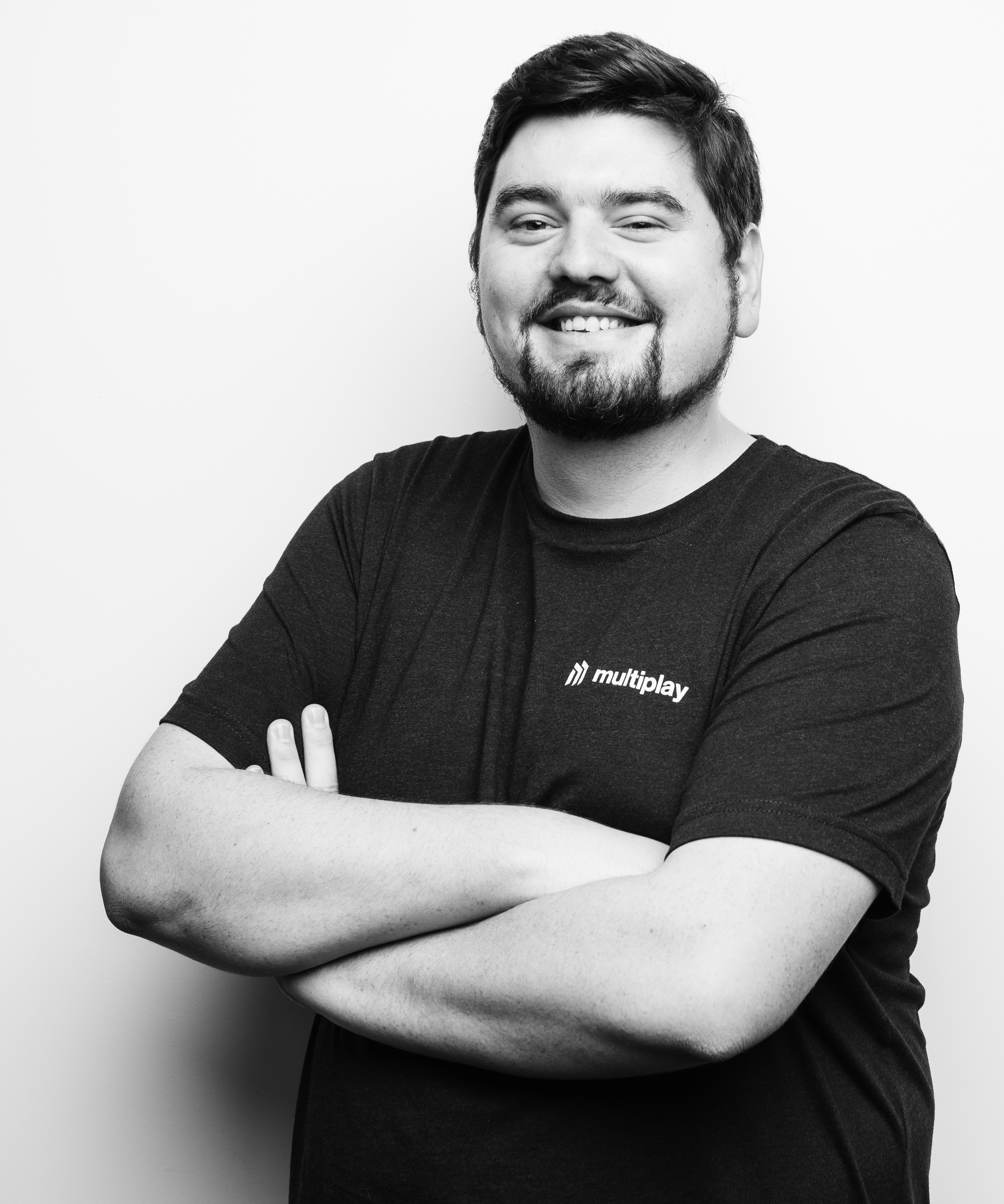 Aaron Pitty posing for a professional photo